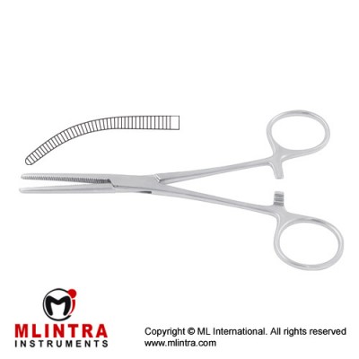 Rochester-Pean Haemostatic Forcep Curved Stainless Steel, 20.5 cm - 8"